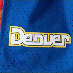 Men's Royal Denver Nuggets Big & Tall Hardwood Classics Team Swingman Shorts