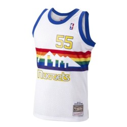 Men's Denver Nuggets Dikembe Mutombo Hardwood Classic Road Fan Edition Jersey