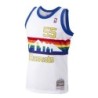 Men's Denver Nuggets Dikembe Mutombo Hardwood Classic Road Fan Edition Jersey