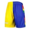 Men' Gold Denver Nuggets  1991 Split Swingman Shorts