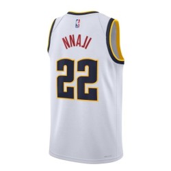 Denver Nuggets Nike  Jersey - White Zeke Nnaji