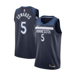 Minnesota Timberwolves Nike Icon Edition Jersey - Navy Anthony Edwards