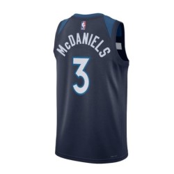 Minnesota Timberwolves Nike Edition Jersey - Navy - Jaden McDaniels