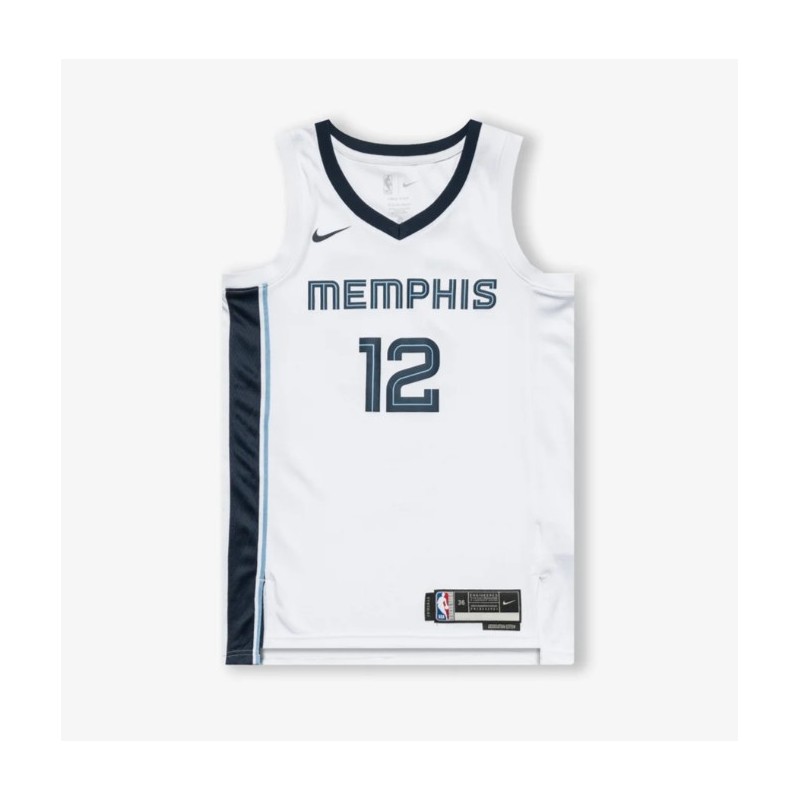 JA MORANT MEMPHIS GRIZZLIES ASSOCIATION EDITION SWINGMAN JERSEY - WHITE