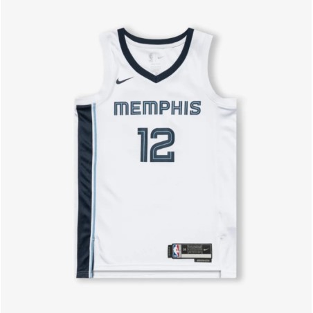 JA MORANT MEMPHIS GRIZZLIES ASSOCIATION EDITION SWINGMAN JERSEY - WHITE