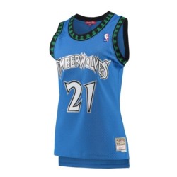 Kevin Garnett Blue Minnesota Timberwolves Hardwood Classic Jersey