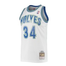 Lsaiah Knight White Minnesota Timberwolves 1995/96 Classic Fan Edition