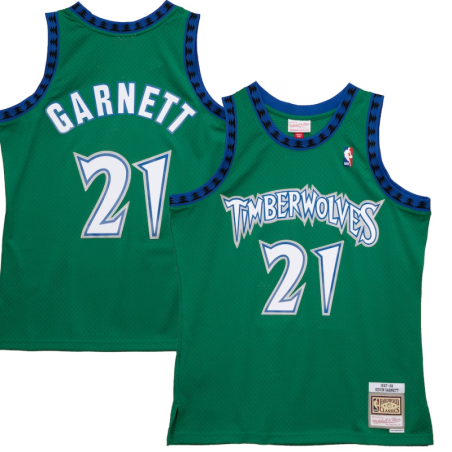 Keevin Garnett Giriin Minnesota Timberwolves Maxxansa 1997/98 Jersey