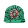 Men's Mitchell & Ness Boston Celtics Hardwood Classics Earthquake Kelly Green Snapback Hat