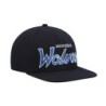 Men's Black Minnesota Timberwolves Hardwood Classic Script 2.0 Snap Back Hat