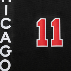 DEMAR DEROZAN CHICAGO BULLS 2024 CITY EDITION SWINGMAN JERSEY - BLACK