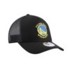 Golden State Warriors New Era NBA Black Base Trucker Cap