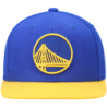 Men's Mitchell & Ness Royal/Gold Golden State Warriors Team Two-Tone 2.0 Snapback Hat