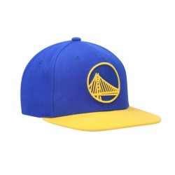 Men's Mitchell & Ness Royal/Gold Golden State Warriors Team Two-Tone 2.0 Snapback Hat