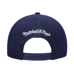 Men's Mitchell & Ness Navy Golden State Warriors Hardwood Classics Team Ground 2.0 Snapback Hat