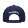 Men's Mitchell & Ness Navy Golden State Warriors Hardwood Classics Team Ground 2.0 Snapback Hat