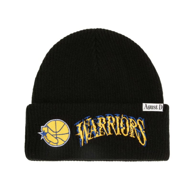 Golden State Warriors NBA Suga Glitch Cuff Beanie