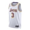 Los Angeles Lakers Nike Association Edition Swingman Jersey - White - Anthony Davis - Unisex