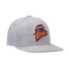 Men's Mitchell & Ness Gray Golden State Warriors Classic Team 2.0 Flat Cap