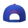 Men's Mitchell & Ness Royal/Red Denver Nuggets Hardwood Classics Team Two-Tone 2.0 Snapback Hat